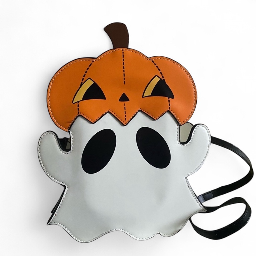 Halloween Ghost and Pumpkin Purse
